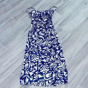 House Of Harlow 1960 Satin Dress